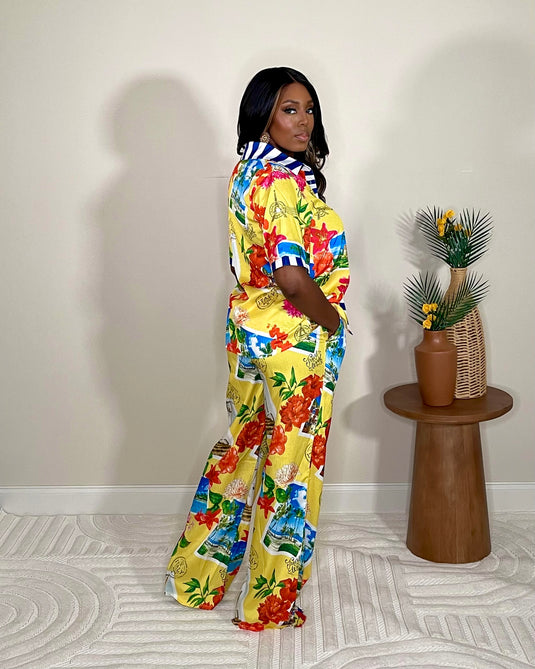 Vitamin Sea Tropical Pant Set