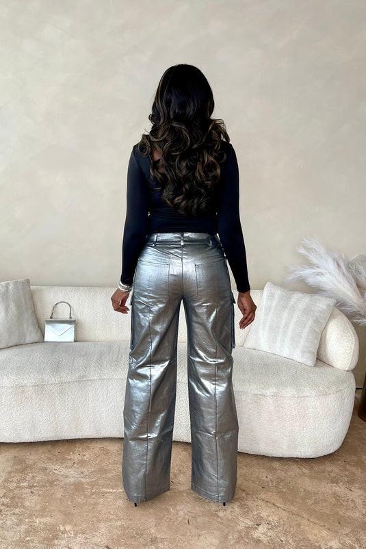 Match My Fly Cargo Pants - Silver (Final Sale)